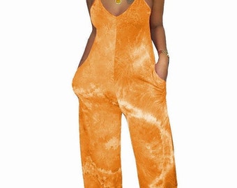 Orange Jumpsuit - Etsy