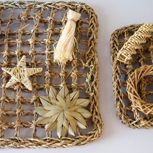 Binky Seagrass Play Mat | Natural, Safe, Non-Toxic, Handmade Chew Toy for Rabbit, Guinea Pig, and Other Small Pets