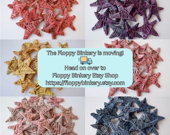 Flavored Stars | Rabbit, Guinea Pig, and other Small Pets Chew Toy | Choose from 14 Organic Flavors