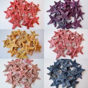 Flavored Stars | Rabbit, Guinea Pig, and other Small Pets Chew Toy | Choose from 14 Organic Flavors
