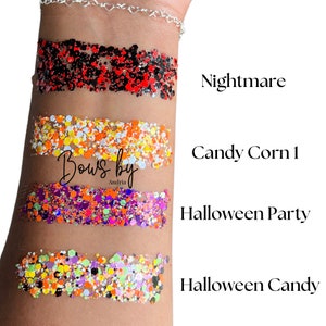 Halloween Glitter Hair Gel