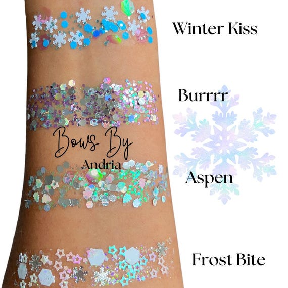 Christmas Glitter Hair Gel