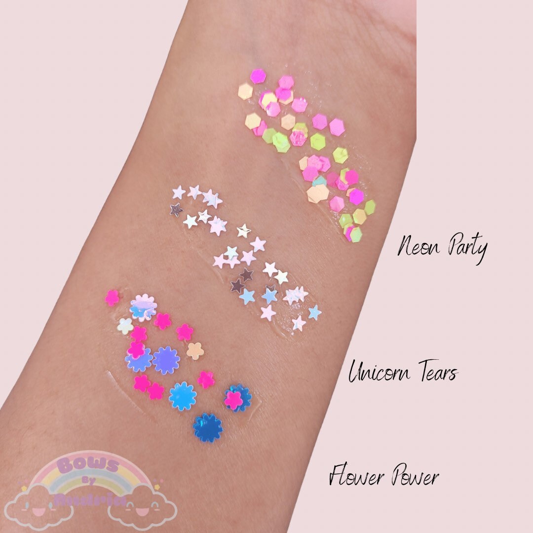 Glitter Hair Gel Etsy