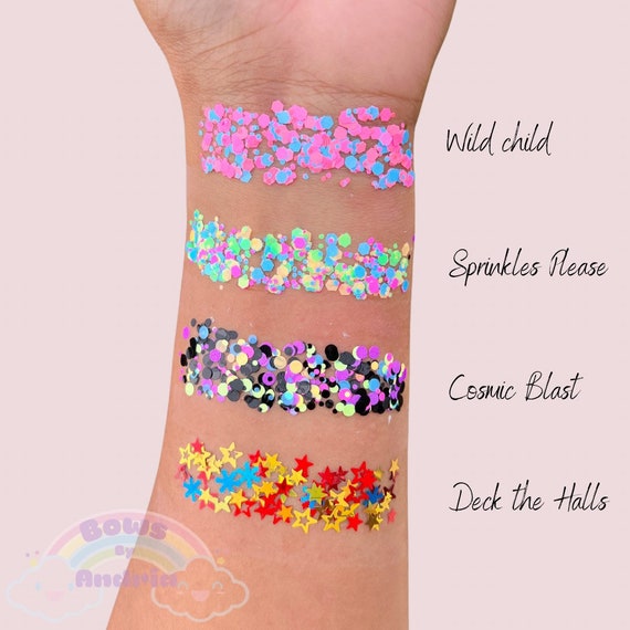 Glitter Hair Gel
