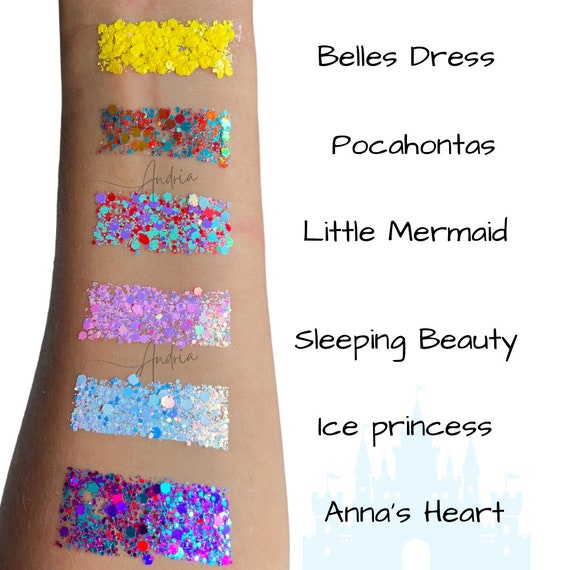 Princess Inspired Glitter Hair Gel