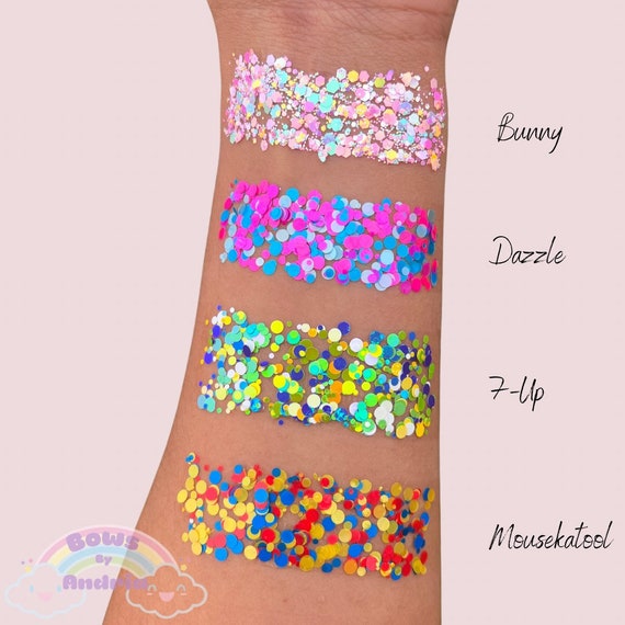 Glitter Hair Gel