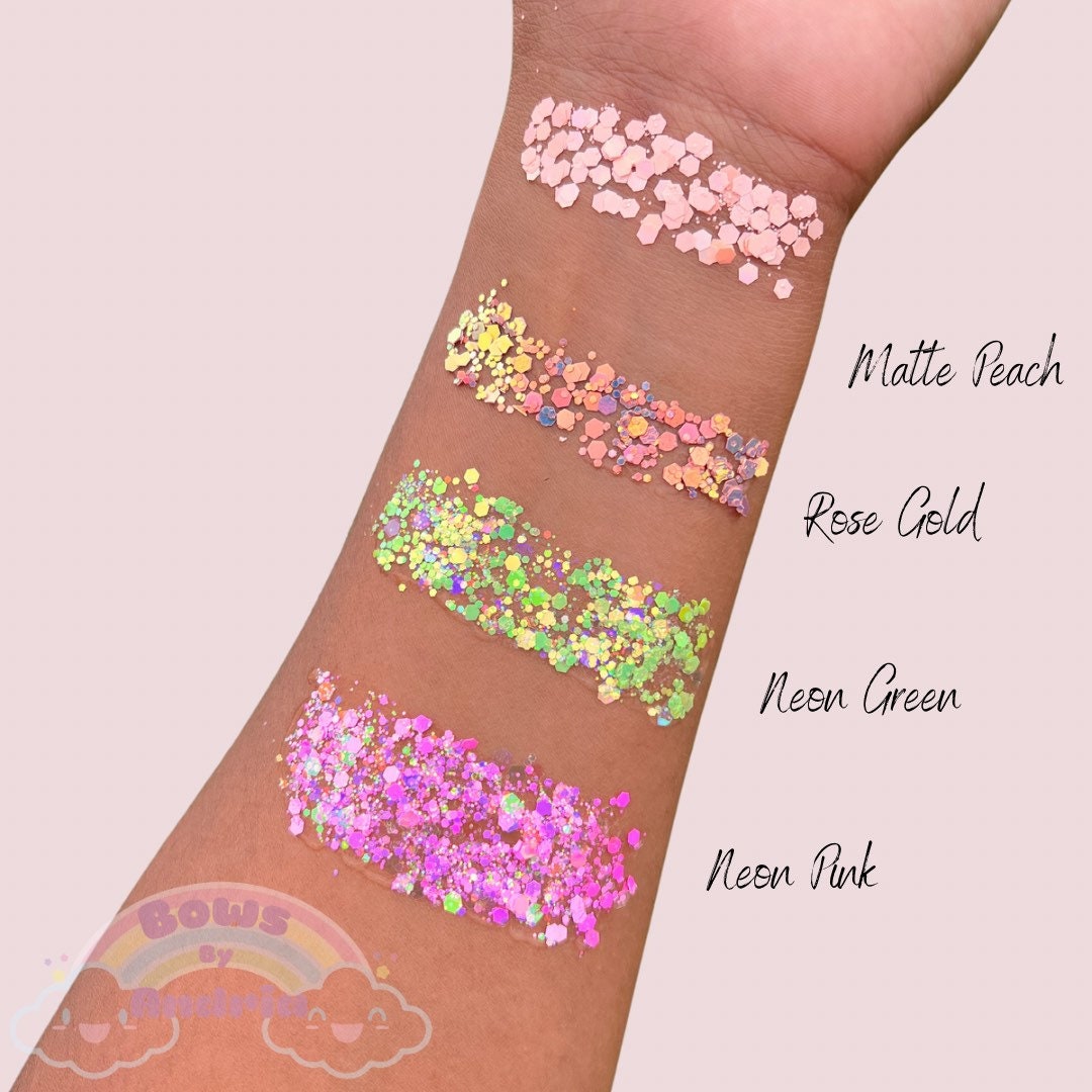 Glitter Hair Gel Etsy