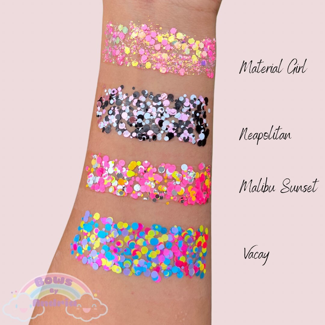 Glitter Hair Gel Etsy