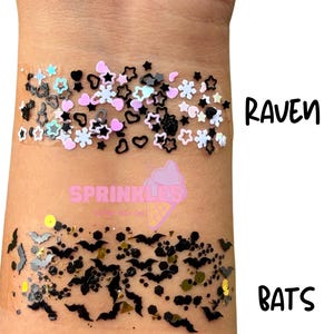Halloween Glitter Hair Gel