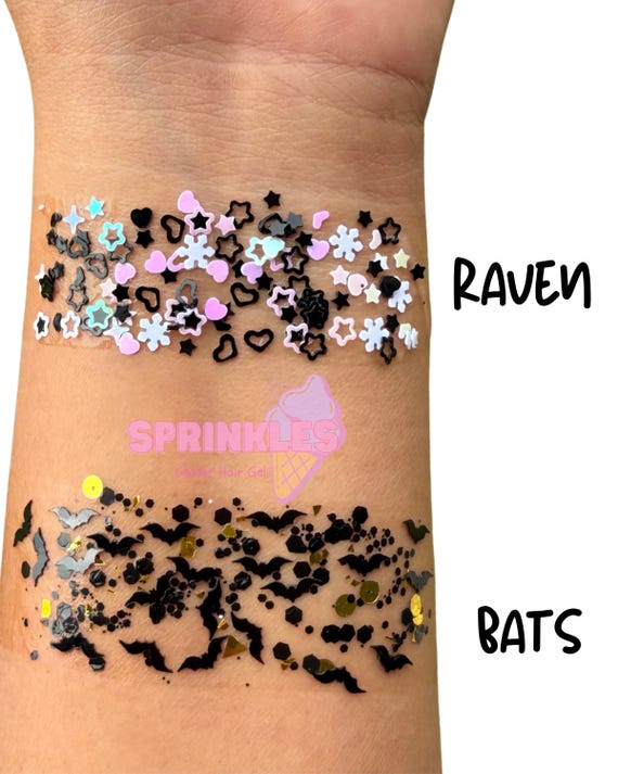 Halloween Glitter Hair Gel