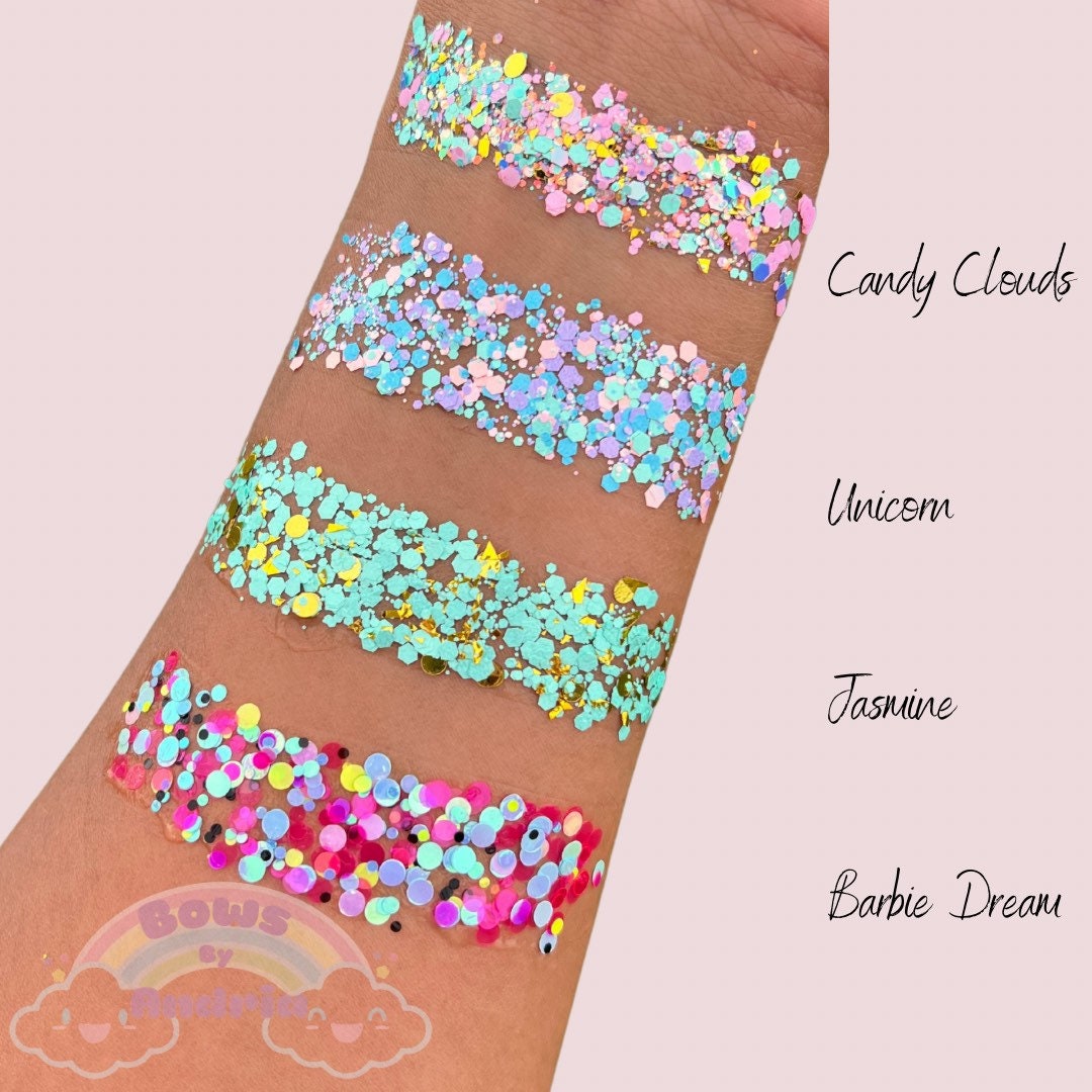 Glitter Hair Gel Etsy