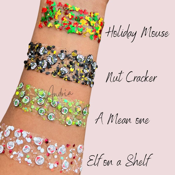 Christmas Glitter Hair Gel