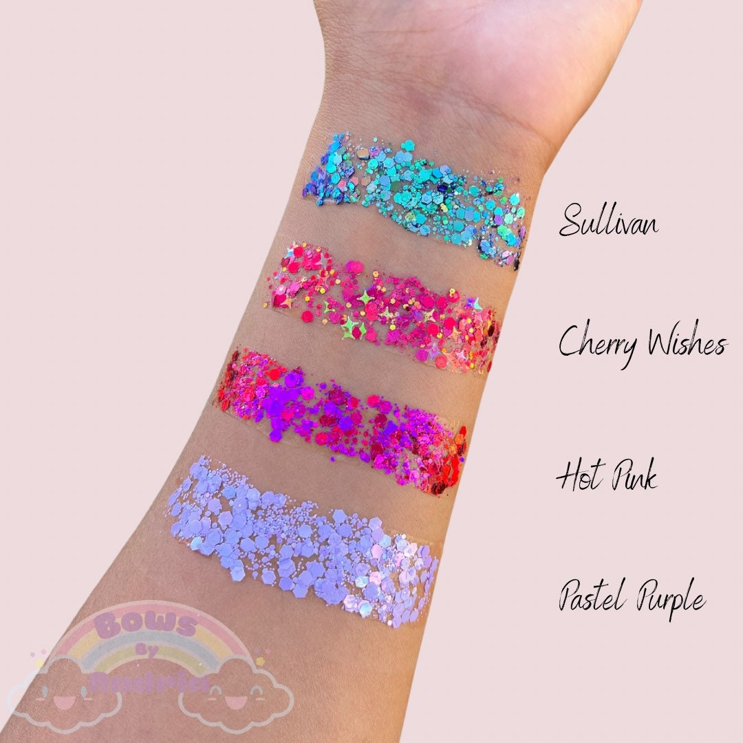 Glitter Hair Gel Etsy