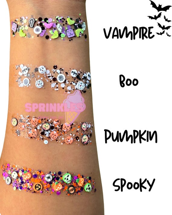 Halloween Glitter Hair Gel