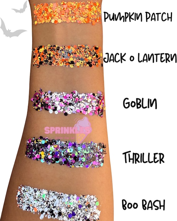 Halloween Glitter Hair Gel