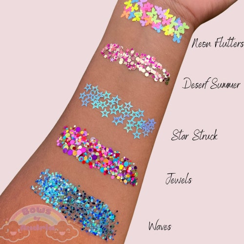 Glitter Hair Gel Glitter Hair Spray Face Glitter Face Sparkles Etsy