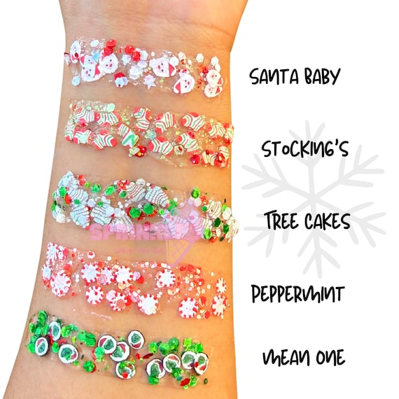 Christmas Glitter Hair Gel