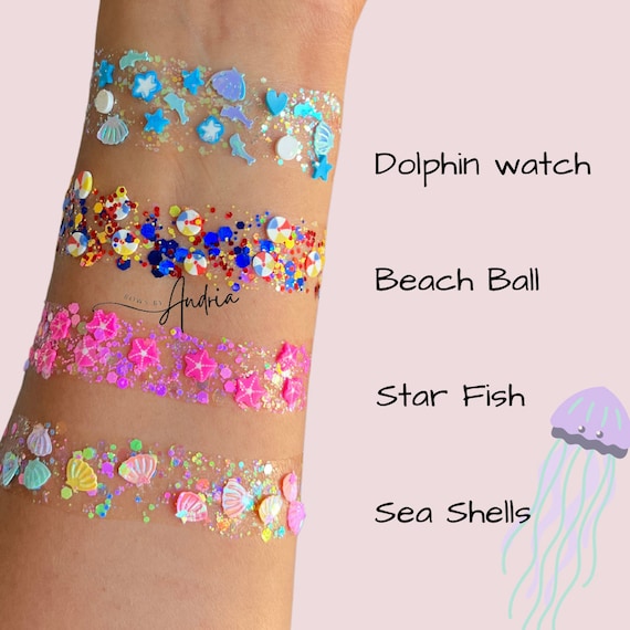 Beach Glitter Hair Gel