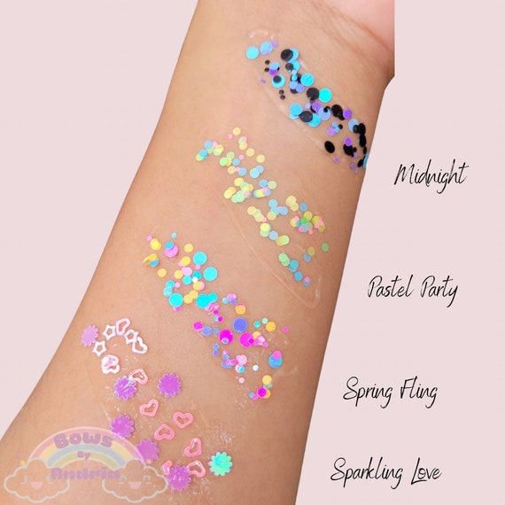 Glitter Hair Gel