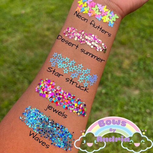 LOVEY Festival/parade/party Body & Hair Glitter Gel Etsy