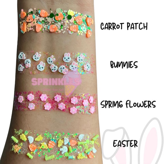 Easter Glitter Hair Gel