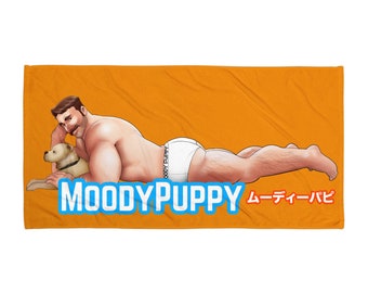 Moody Welpen Gay Orang Strand Handtuch