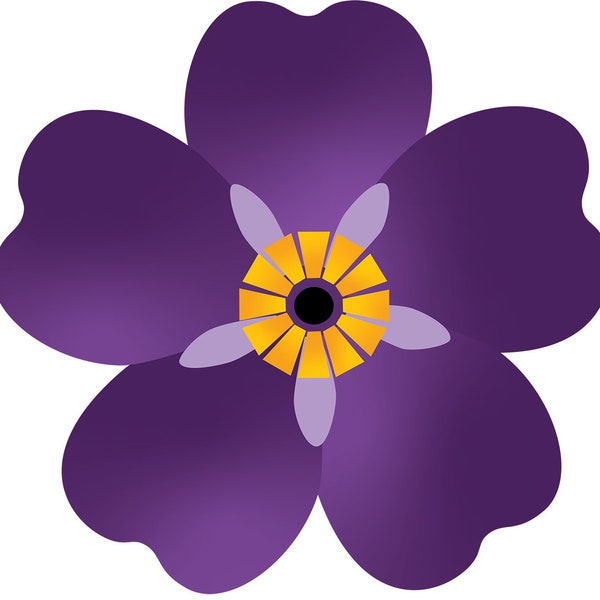 Armenian Genocide a Forget-me-not Flower