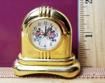 Battery Desk Clock Etsy