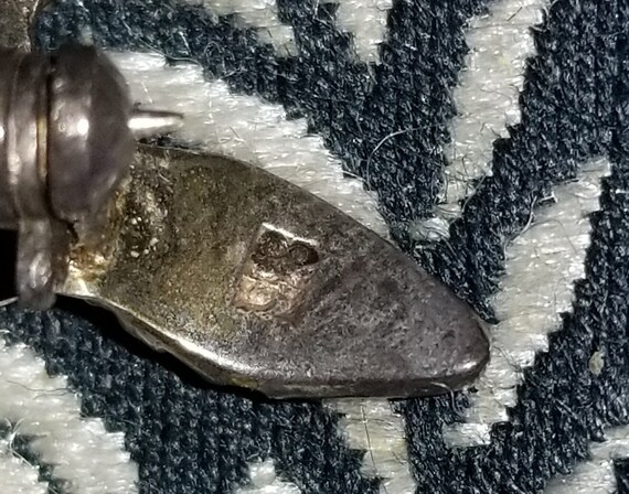 Set of three Sterling silver lizards 4",3",2" - image 3