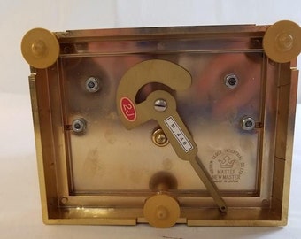 Vintage Nisshin Clock Industrial Co Japan Master New Master 400