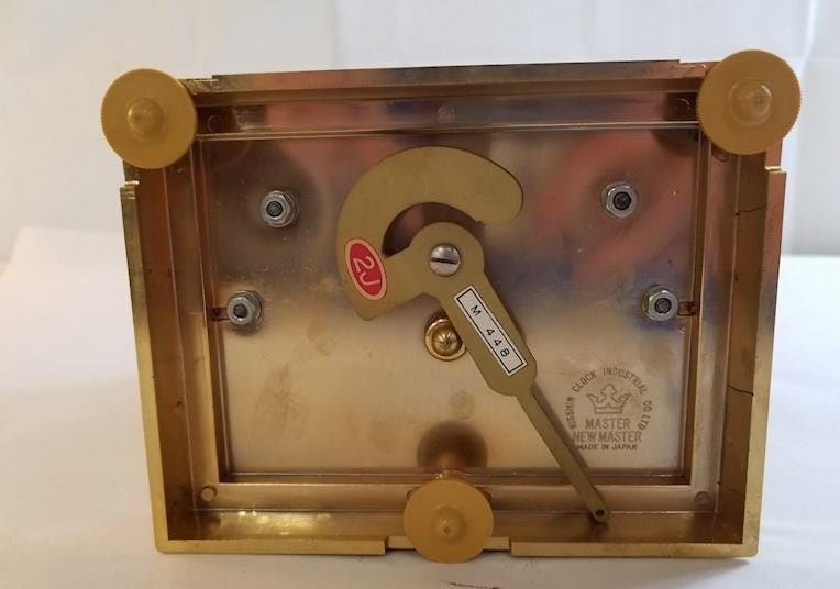 Vintage Nisshin Clock Industrial Co Japan Master New Master 400
