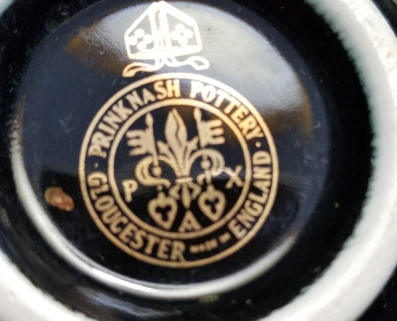 Prinknash Pottery Gloucester Made in England Small Vase Lilyofthe