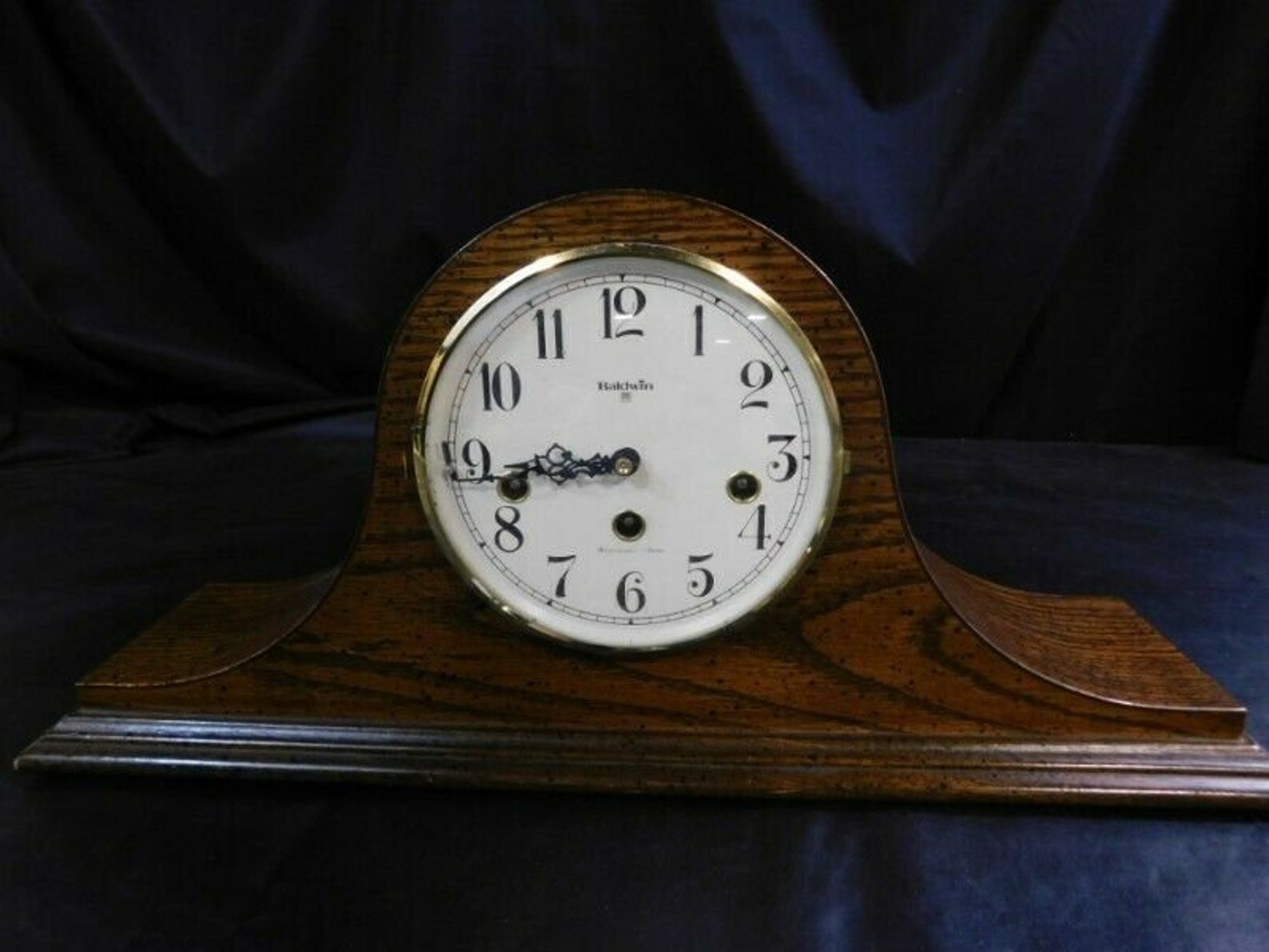 Vintage Baldwin Westminster Chime Mechanical Mantel Clock Etsy