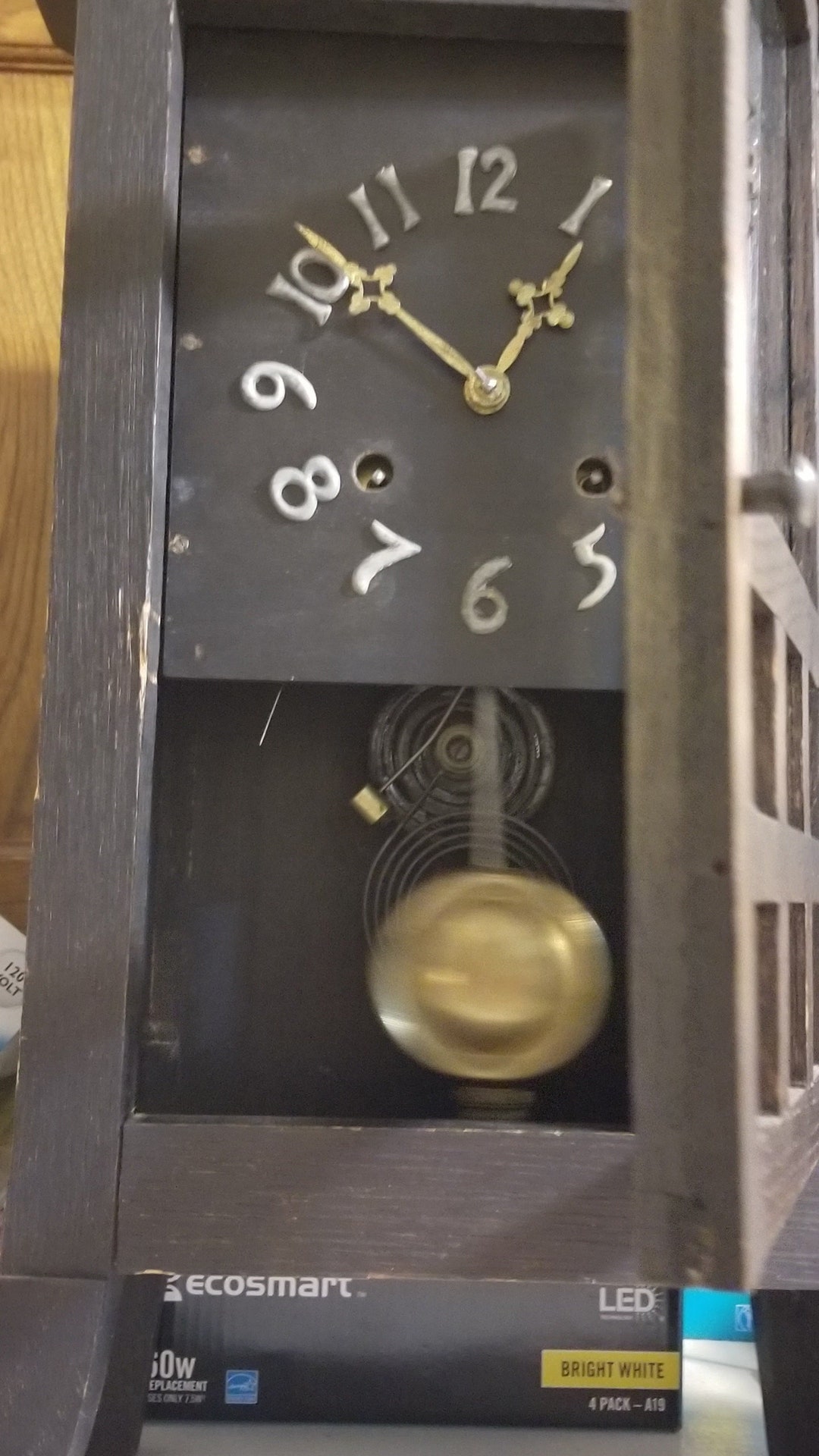 Antique Mission Mechanical Mantel Clock Runs,strikes,suddenly Stops Etsy