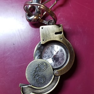 Keychain Quartz Clock - Runs,new Battery - Etsy