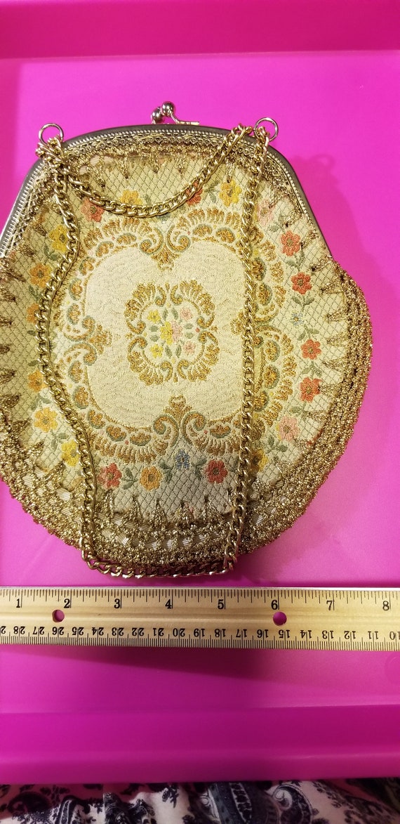 Vintage Fabric Purse made in Italy