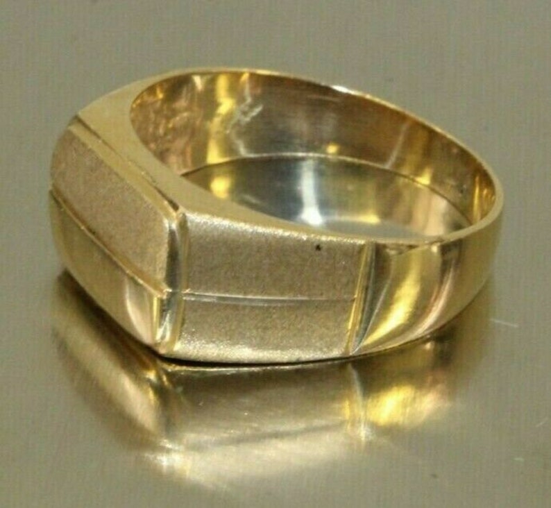 Vintage 18K Gold 750 Ring Size 10 Total Weight 5.89 Gr Etsy