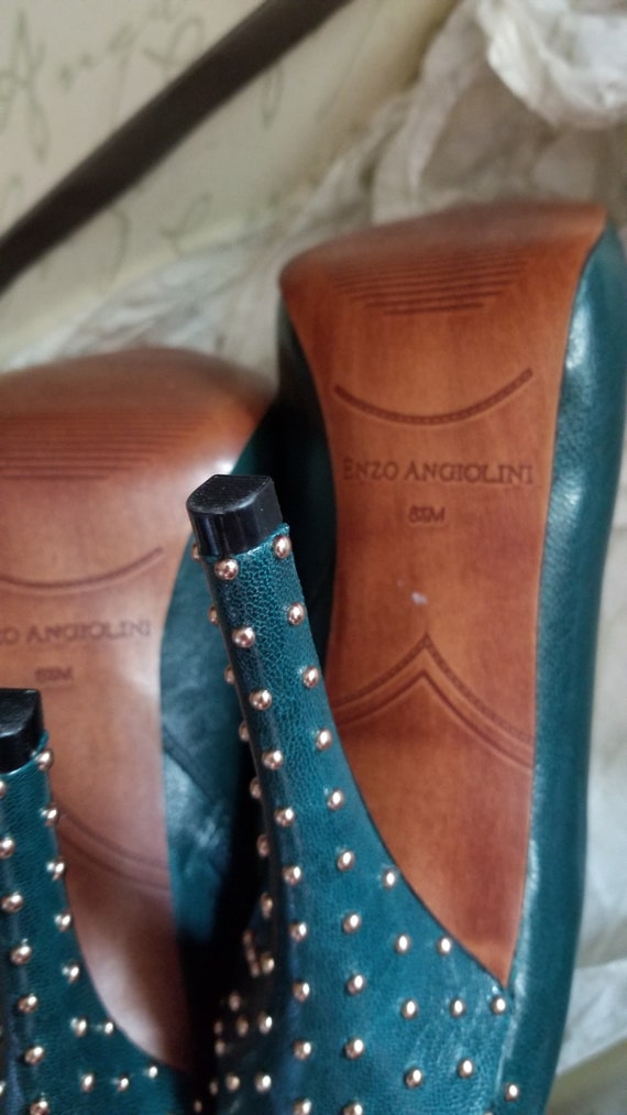 Enzo Adjenolini Italian Genuine Leather Woman's S… - image 4