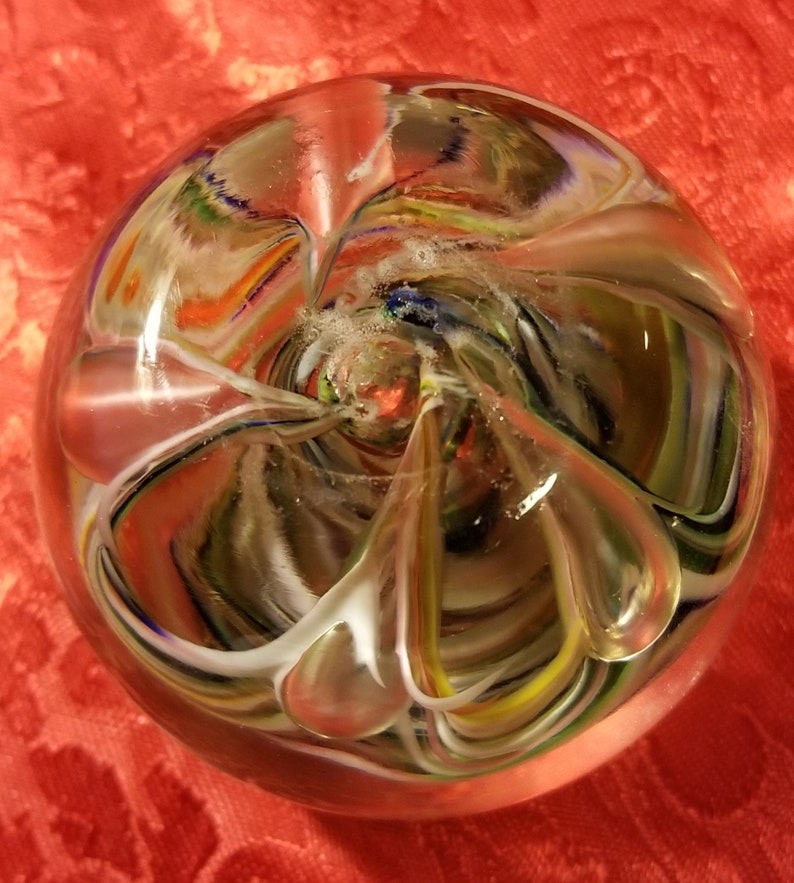 Art Glass Pen Holder Etsy