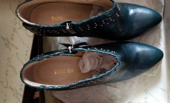 Enzo Adjenolini Italian Genuine Leather Woman's S… - image 2