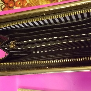 Cartera Mujer Grande Con Cremallera Seminuevo