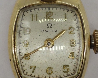 Vintage Omega 17 Jewels  14k Gold Hand-winding Watch (runs)