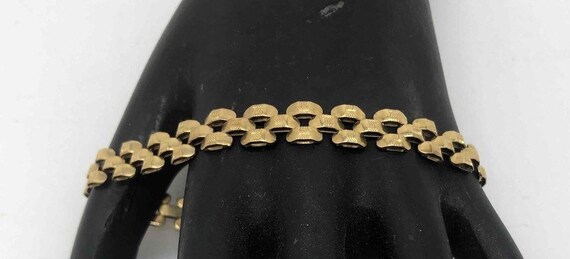 14K Gold Milor Chain Bracelet Italy 9.80g - image 1