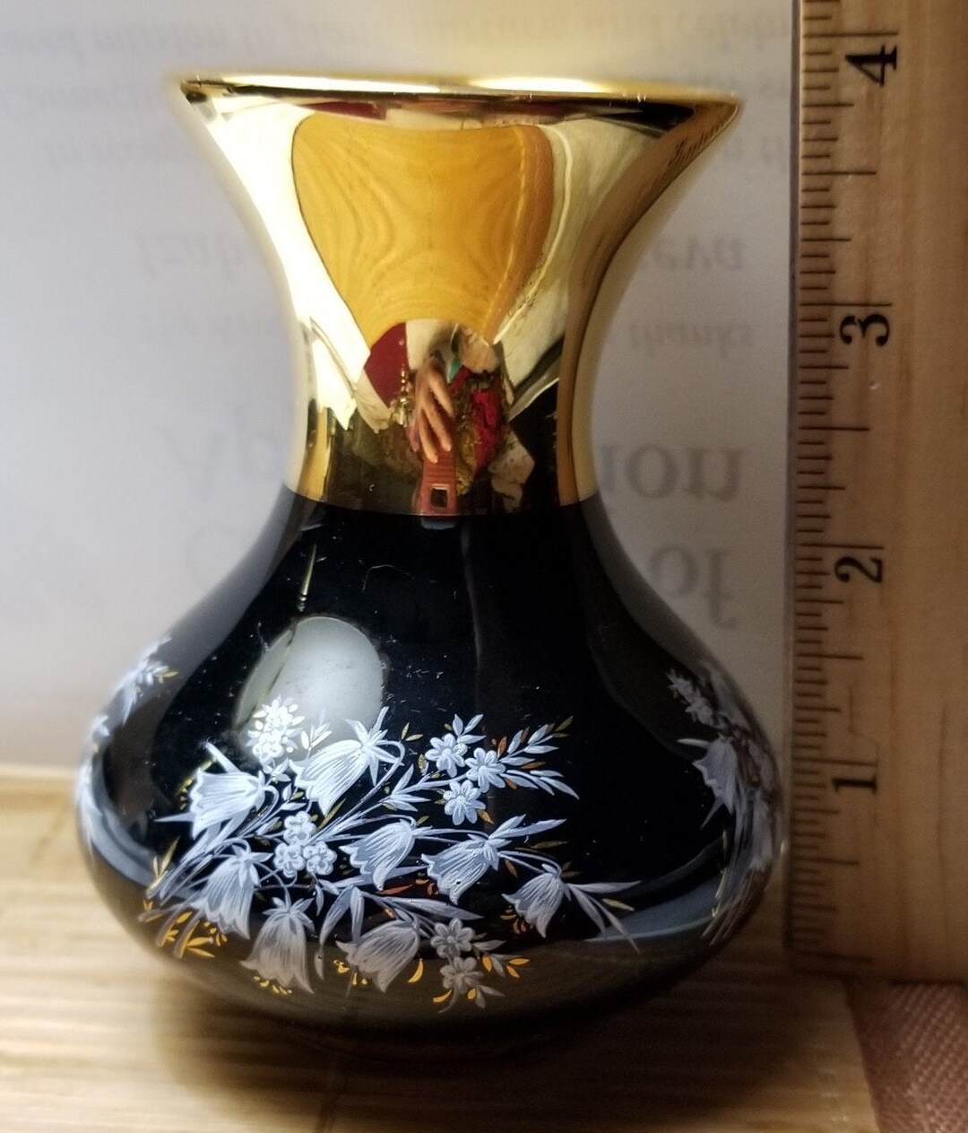 Prinknash Pottery Gloucester Made in England Small Vase Lilyofthe