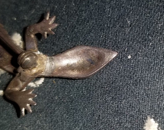 Set of three Sterling silver lizards 4",3",2" - image 7