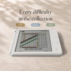 300 woordzoekpuzzels voor Kobo Libra Colour | Makkelijk, Gemiddeld, Moeilijk | Los op op je Kobo | Tik om een puzzel te starten afbeelding 5