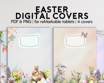 Easter Covers for reMarkable 2 | Custom Cover | Sleep Screen | Compatible with reMarkable Paper Pro | Digital Cover | Instant Download