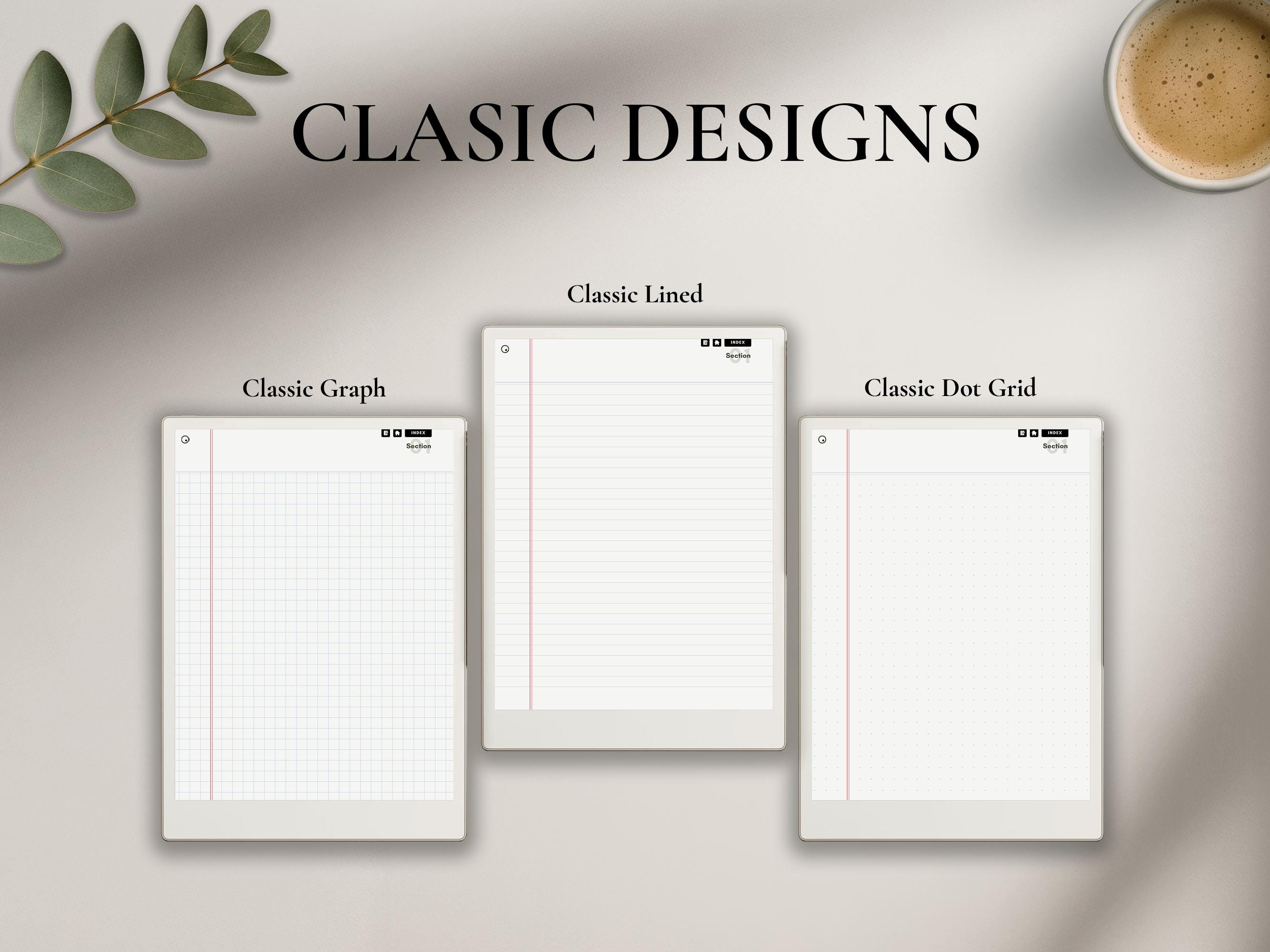 Complete Notebook Complete Notebook Collection for Remarkable Paper Pro | Multicolor ...