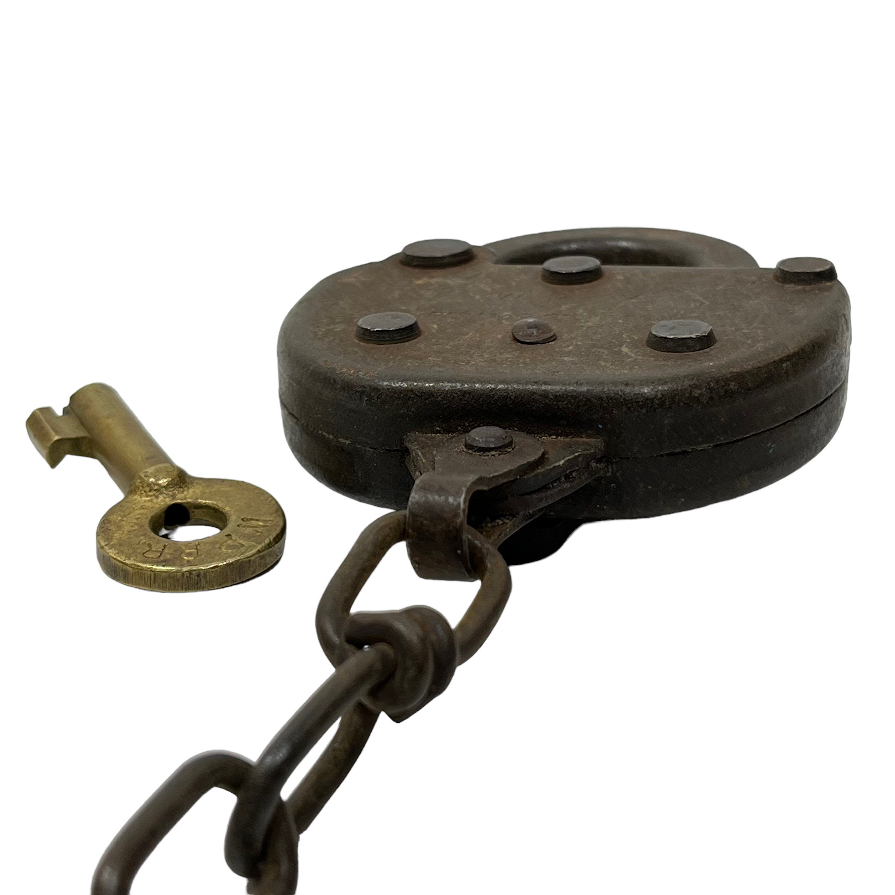 WPRR WPRY Western Pacific Railroad Lock With Key Set Vintage Obsolete