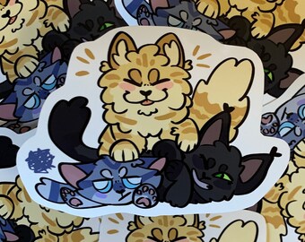 Warrior Cats SVG Digital Stickers INSTANT DOWNLOAD: the New -  UK in  2023